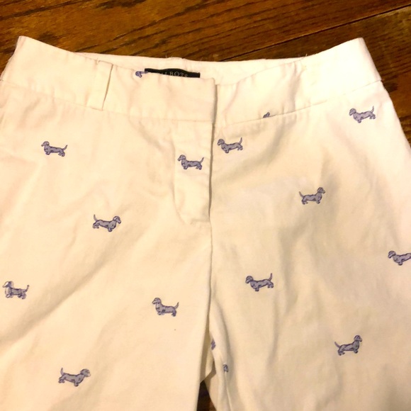 NWOT Talbots Dachshund Heritage capri pants - Picture 3 of 7